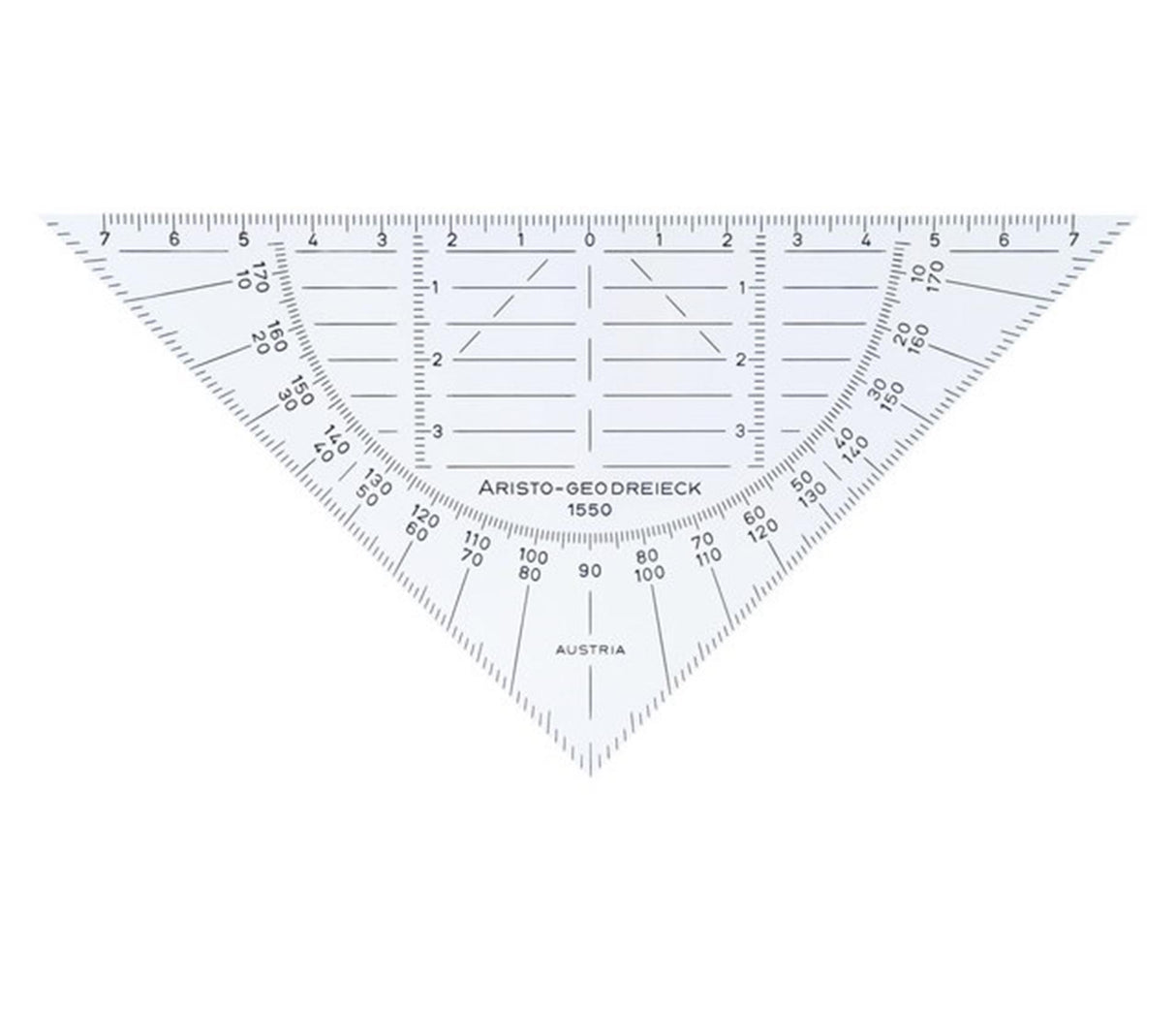 Kangaro set square 16cm flexible unbreakable