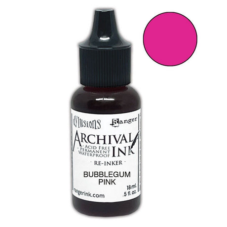 Ranger ink ranger • dylusions archival reinkers bubblegum pink
