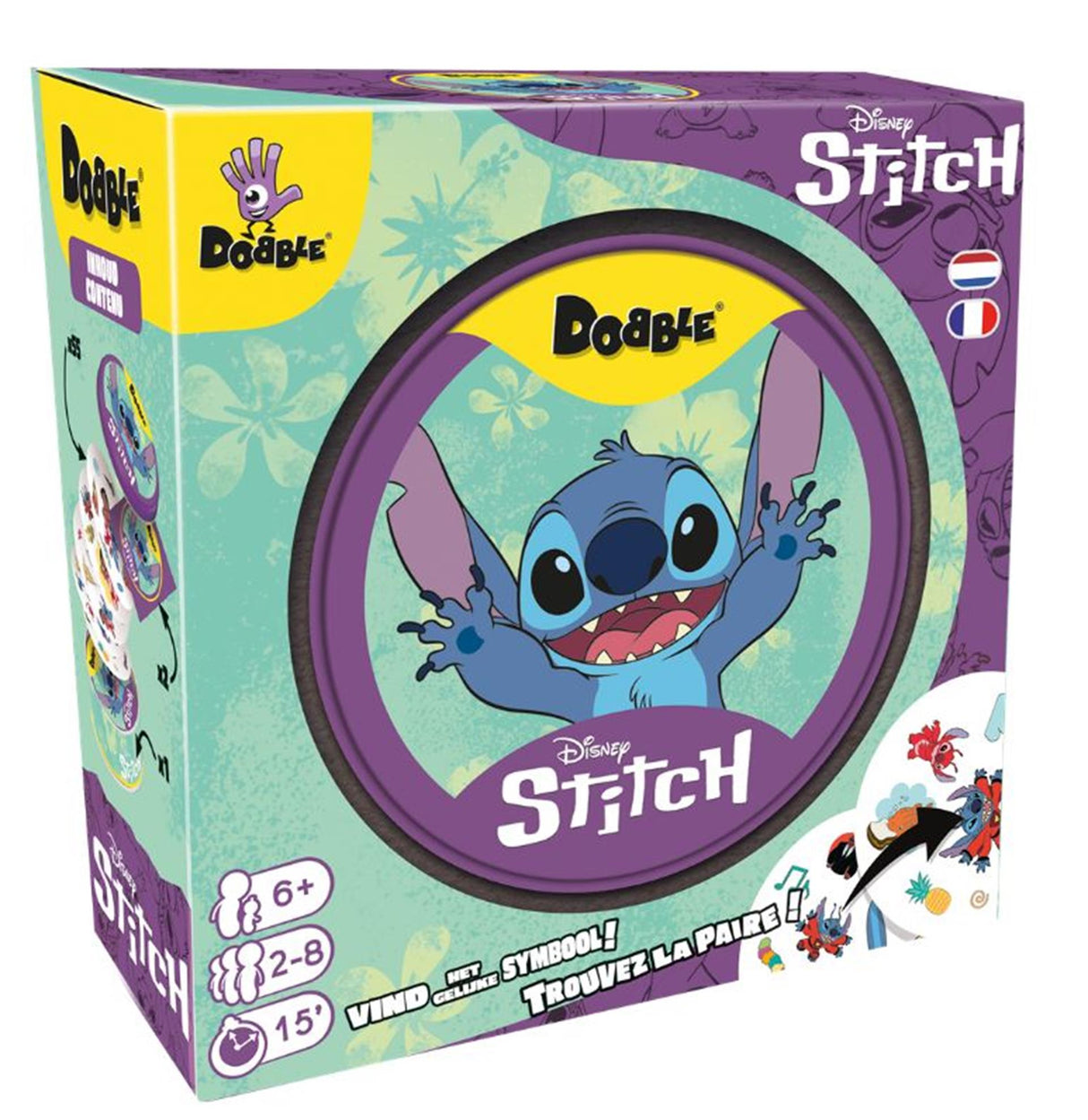 Game dobble stitch | 2 pcs