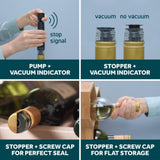 Airtender wine vacuum pump set