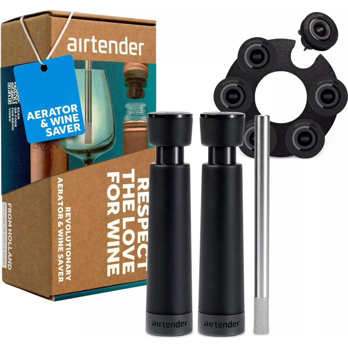 Airtender wine lovers gift box