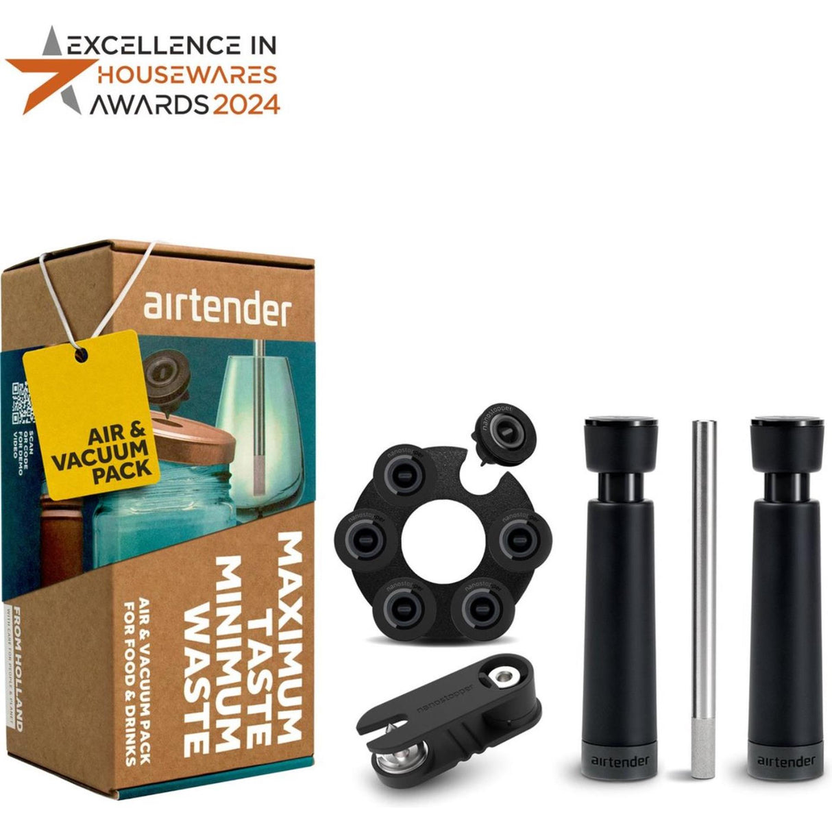 Airtender air vacuum gift box