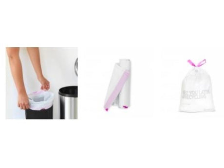 Brabantia bolsas de basura perfectfit c 10-12 l 20 piezas