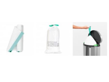 Brabantia bolsas de basura perfectfit g 23-30l 20 piezas