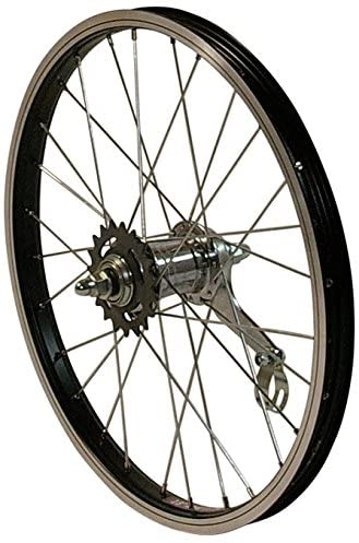 Hzb Achterwiel 16 inch etrto 305 remnaaf alu zwart