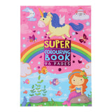 Coloring book super coloring book 96 pages.