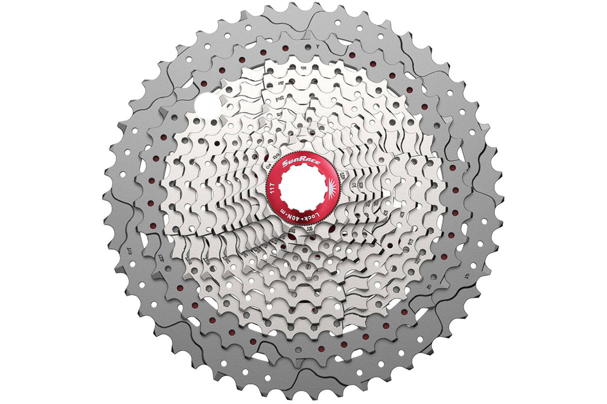 Sunrace Cassette 11V 11-51 CSMX80 metallic silver