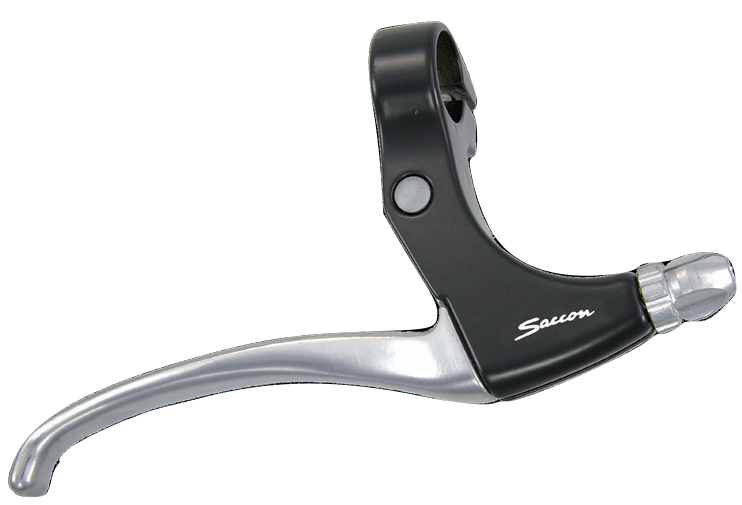 Saccon Remgrepenset rollerbrake 4-vinger zilver zwart 2-delig