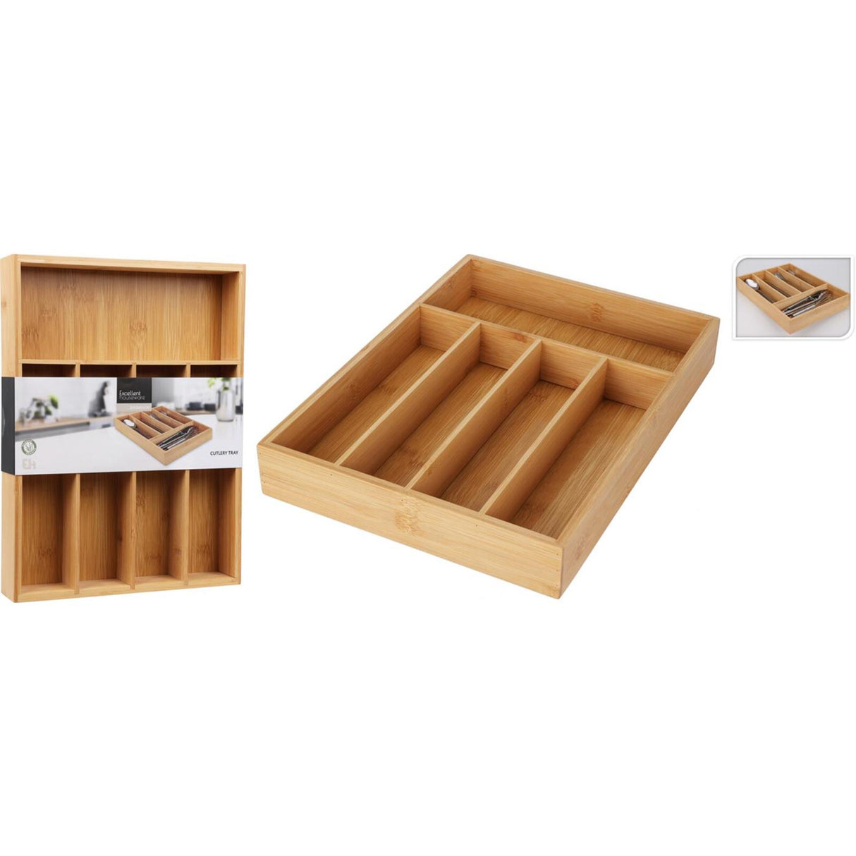 Excellent houseware cutlery tray 35x26cm
