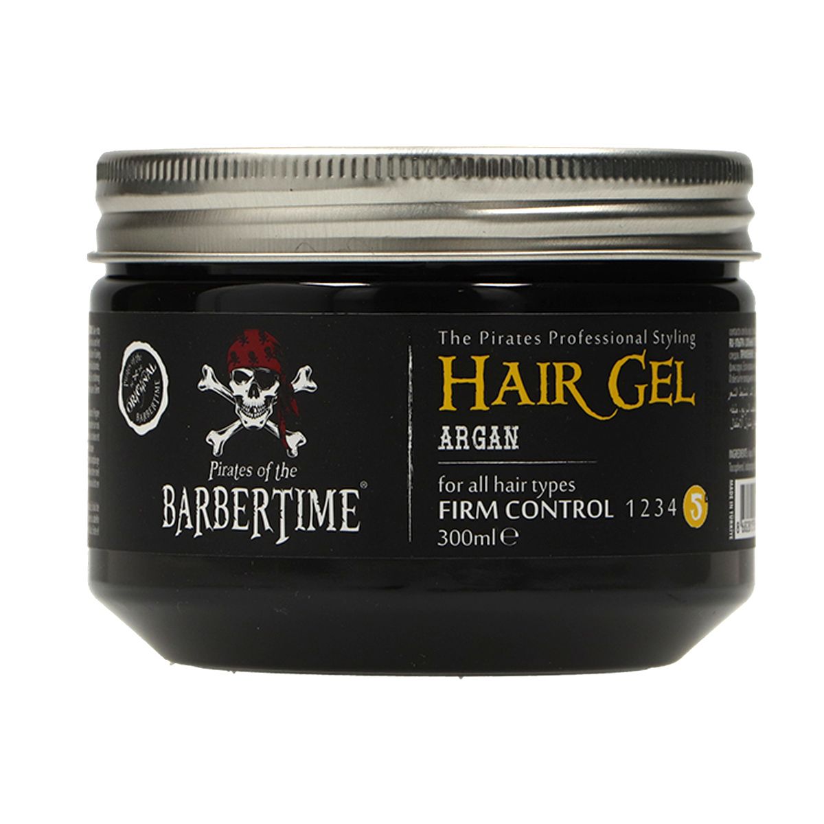 Barbertime hair gel argan 300ml