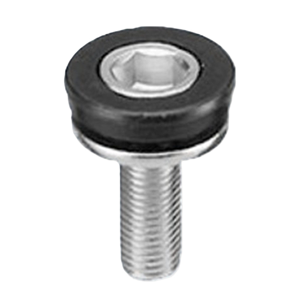 crank bolt set M8 BAS15 per 2 pieces black silver