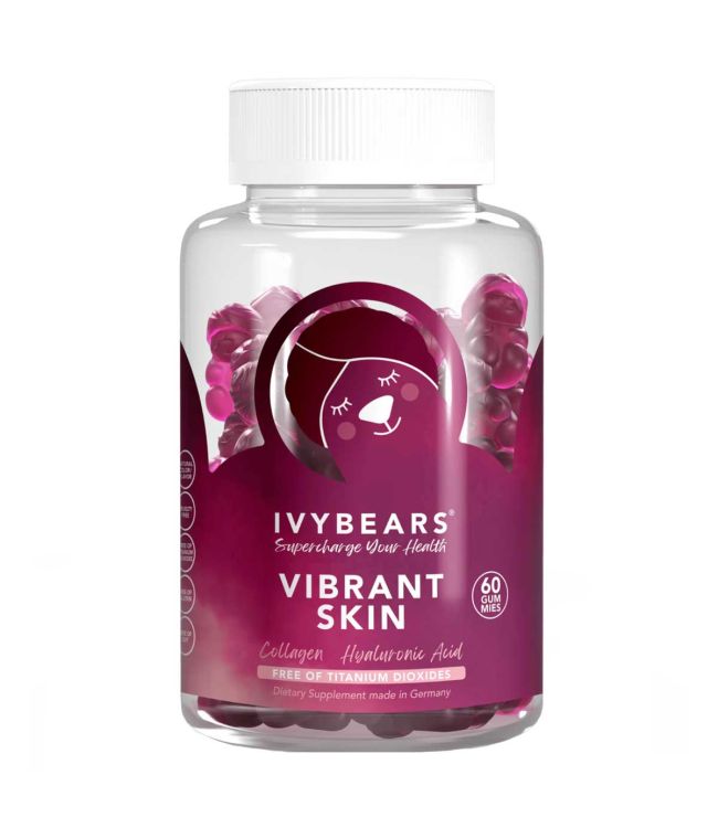Ivybears vibrant Haut Vitamine 60 Stéck.