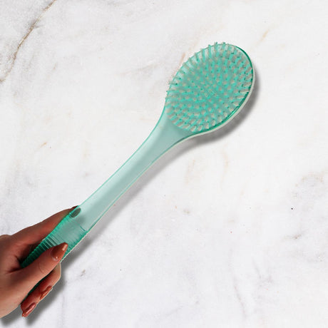 Bath fun bath brush frosted 3 colors assorted