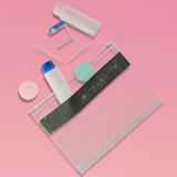 Bath fun zipper bag travel items