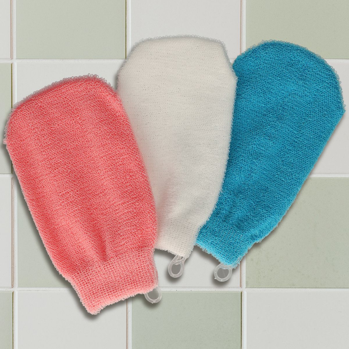 Linge de toilette en sisal pour le bain, assorti