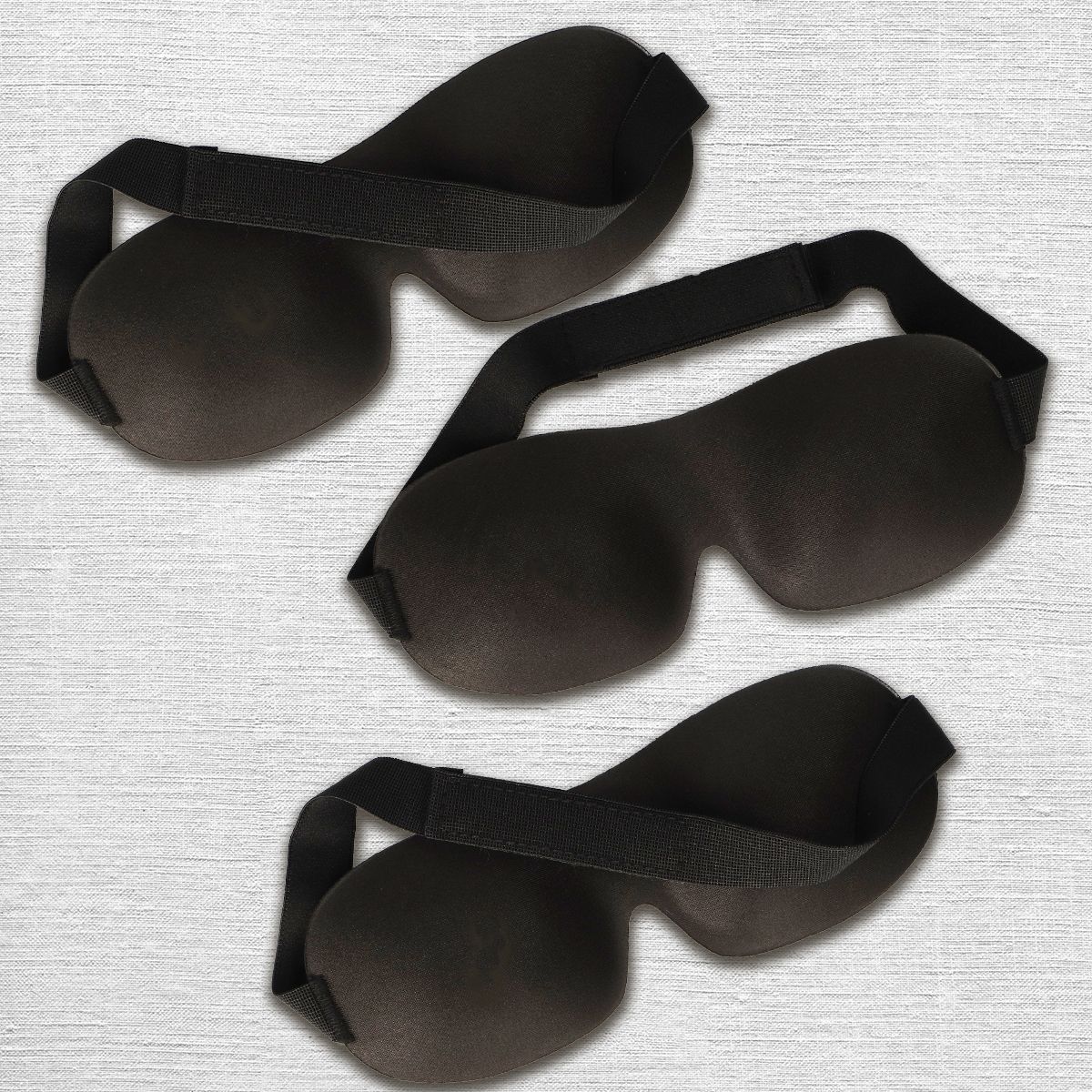 Bath fun sleeping mask 3D comfort black