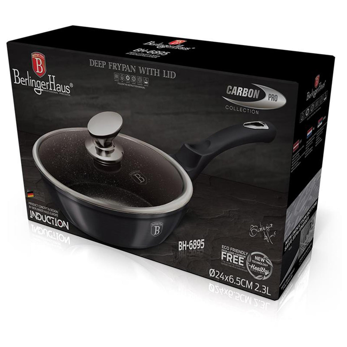 Berlingerhaus frying pan 24cm metallic