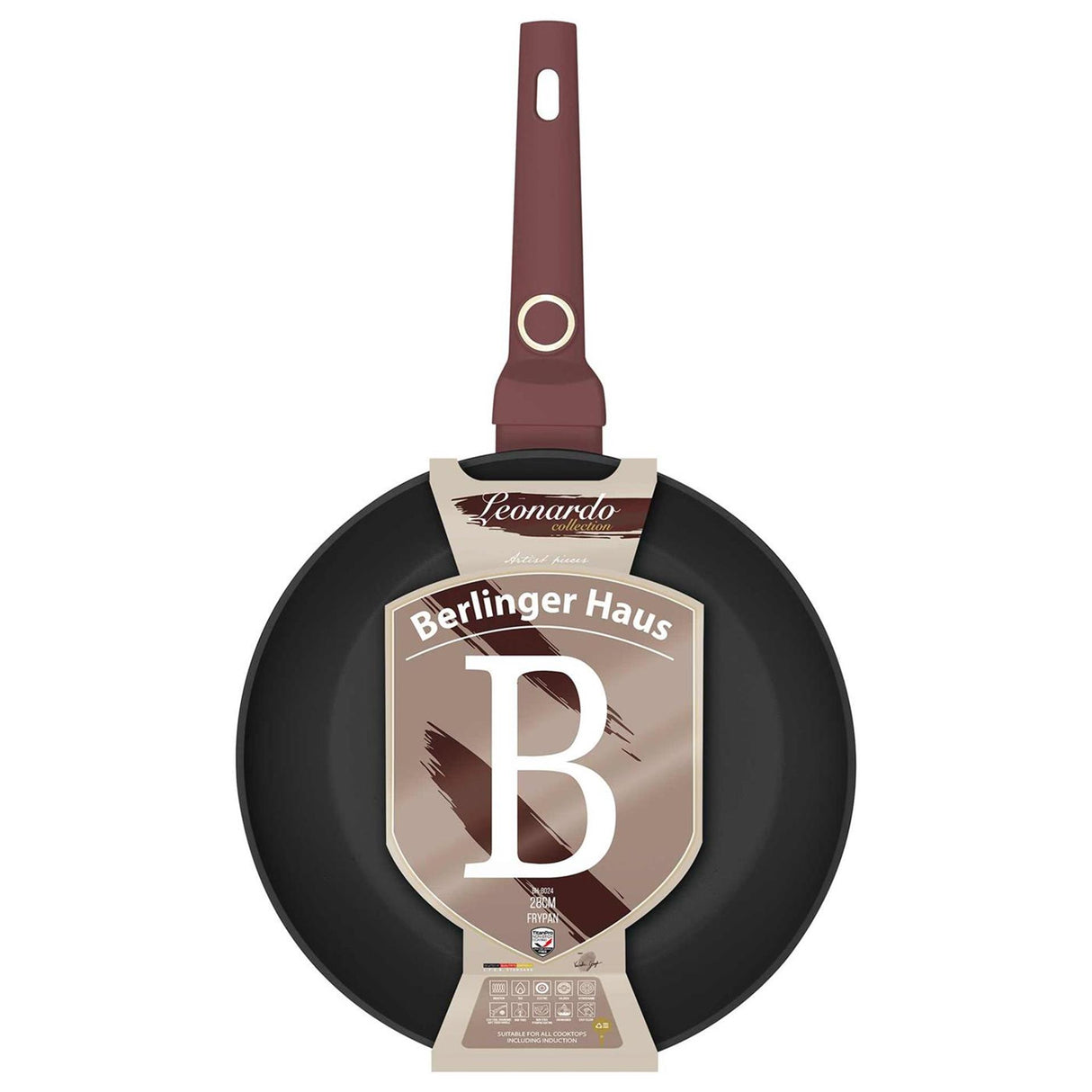 Berlingerhaus keptuvė 28cm leonardo