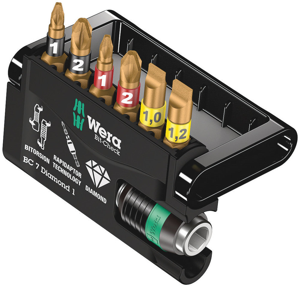 Wera bit-check 7 Diamant 1