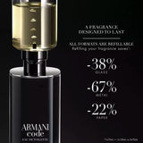 Giorgio Armani Eau de Toilette nachfüllbar Code Herren 50 ml