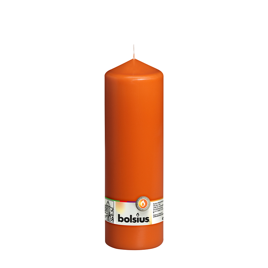 Bolsius stompkaars mango 250 78mm