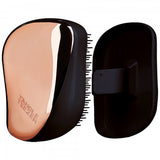 Tangle teezer compact hairbrush rose gold black