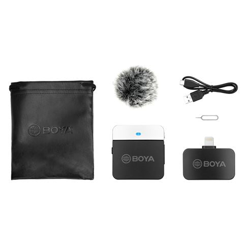 Boya 2,4 GHz Daspeld Microphone Wireless By-M1LV-D for iOS