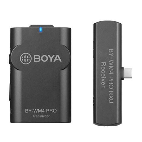 Boya 2.4 GHz Lavalier mikrofon trådløs BY-WM4 Pro-K5 til Android