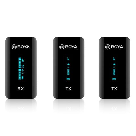 Boya 2,4 GHz Ultra-compatto microfono wireless BY-XM6-S2