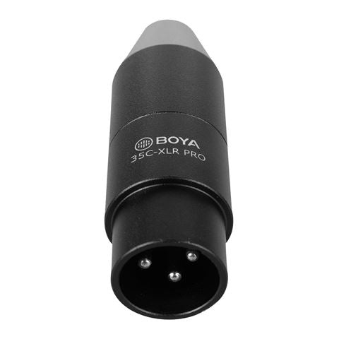 Boya 3,5mm TRS naar XLR Adapter 35C-XLR Pro