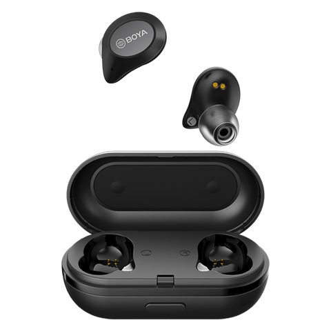 Boya Bluetooth Wireless Stereo Plugs By-AP1 Black