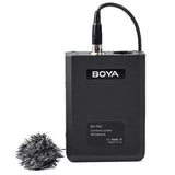 Boya cardioïde lavalier microphone by-f8c pour vidéo ou instruments