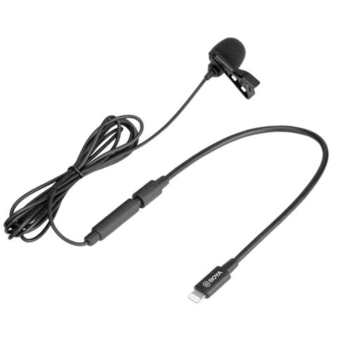 BOYA CLIP-ON LAVALIER MICROPHONE BY-M2 för iOS