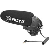 Boya Condenser Shotgun Tour microphone by-BM3031