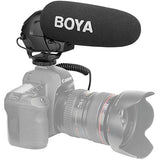 Boya Condenser Shotgun Tour microphone by-BM3031