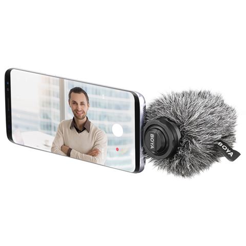 Boya Digital Shotgun Microphone by-DM100 for Android USB-C