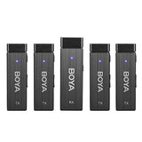 Boya wireless microphone by-w4 for smartphone