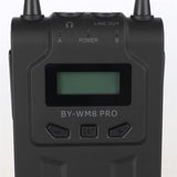 Boya wireless receiver by-rx8 for by-wm8 pro