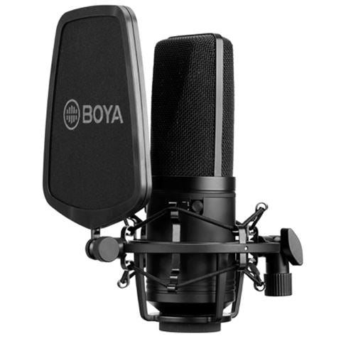 BOYA GROOTMEMBRAAN CONDENSER MICROPHONE BY-M1000