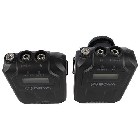 Boya UHF Duo Lavalier Microphone Wireless by-WM6S