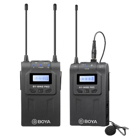 Boya Uhf Duo Lavalier Mikrofon Wireless vum-WM8 Pro-k1