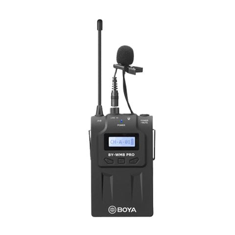 Boya Uhf Duo Lavalier Mikrofon Wireless vum-WM8 Pro-k1