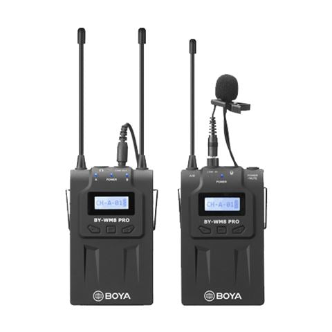 Boya UHF Duo Lavalier Microfoon Draadloos BY-WM8 Pro-K1