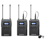 Boya Uhf Duo Lavalier Mikrofon Wireless vum-wm8 Pro-k2