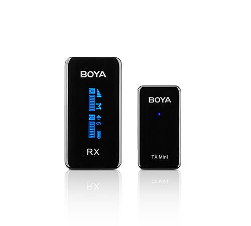 Boya Ultra-kompakt Wireless Mikrofon vum-XM6-S1 Mini