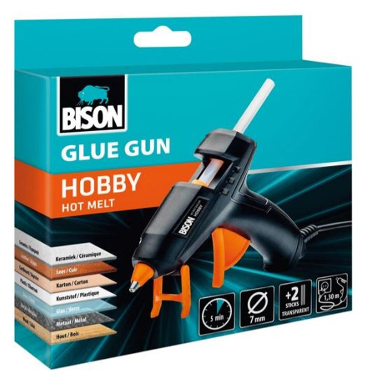 Bison hobby glue gun (7mm glue stick)