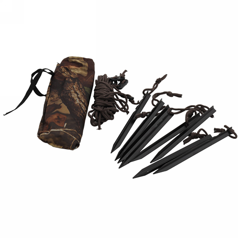 Buteo Photo Gear Buteo Photo Gear bag with pegs and ropes brown