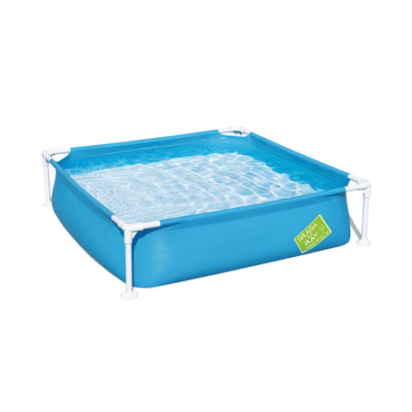 Piscina Bestway 1,22m x 1,22m x 30,5cm minha primeira piscina com moldura