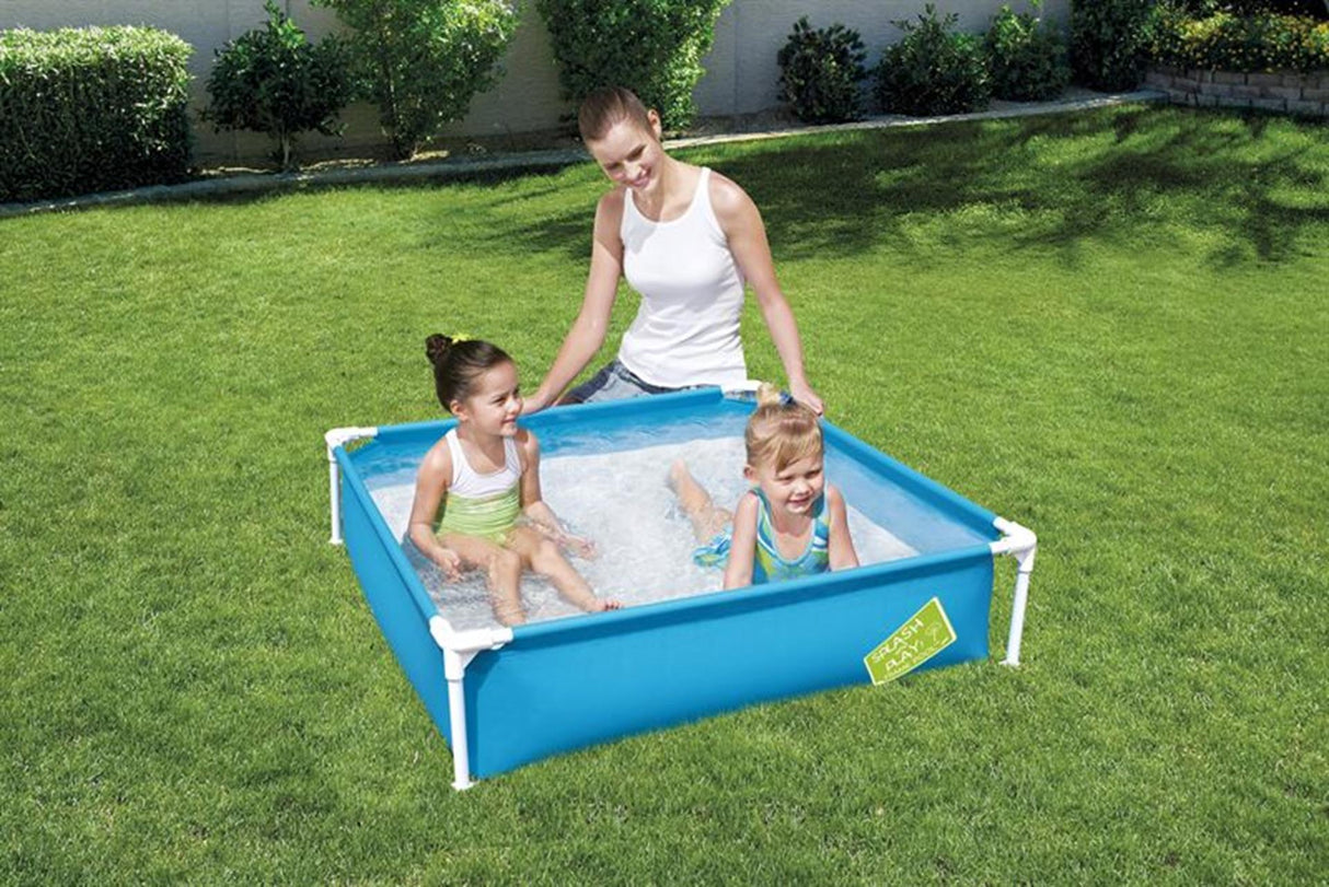 Bestway Schwämm 1,22m x 1,22m x 30,5cm meng éischt Frame Pool