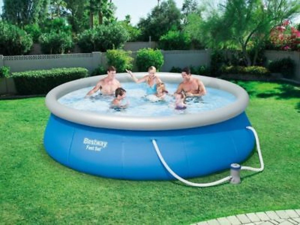Bazén Bestway fastset 457x84cm + pumpa